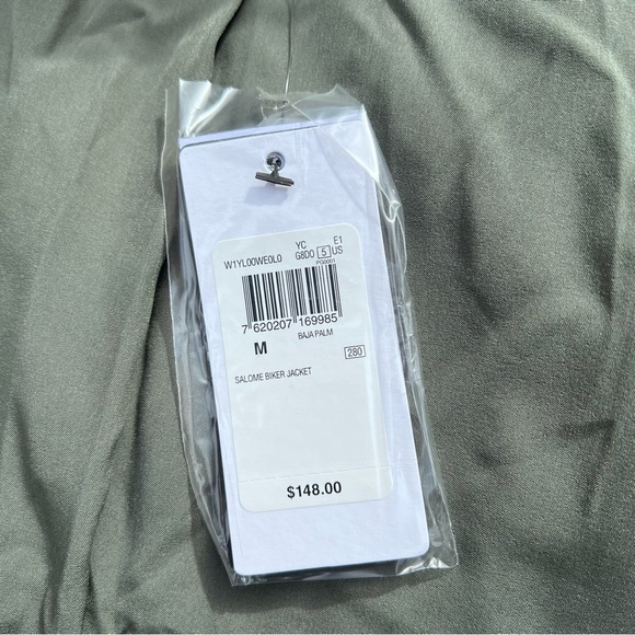 Guess Salome Biker Super-soft Jacket NWT - Picture 7 of 9